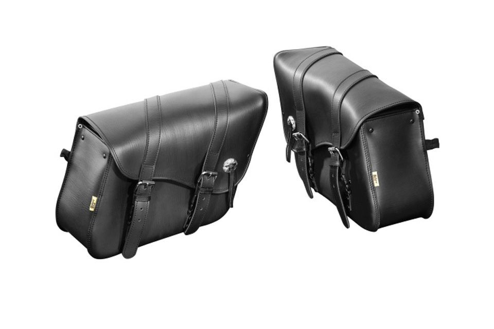 HIGHWAY HAWK Satteltaschen REAL PLAIN (Paar)