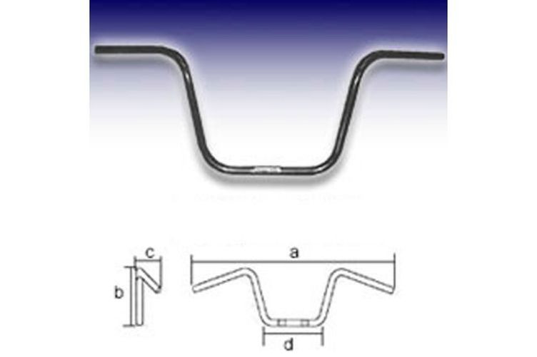 FEHLING Lenker APE Hanger Low 1 Zoll, H27, schwarz (Stück)