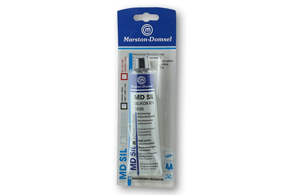 MARSTON-DOMSEL MARSTON Silikon-Dichtung, schwarz, Tube 80 ml (Stück)