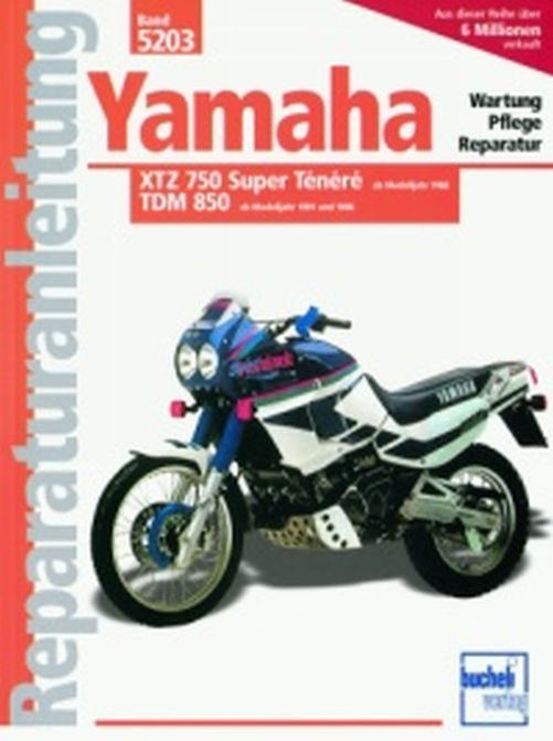 Motorbuch Bd. 5203 Reparatur-Anleitung Yamaha XTZ 750 Ténéré, ab 88/TDM 850, ab 91 (Stück)