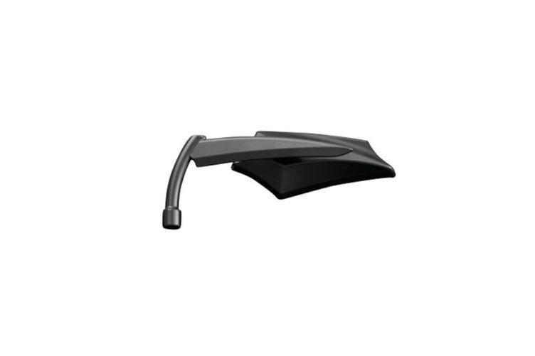 HIGHWAY HAWK Spiegel Set RAZOR schwarz (Paar)