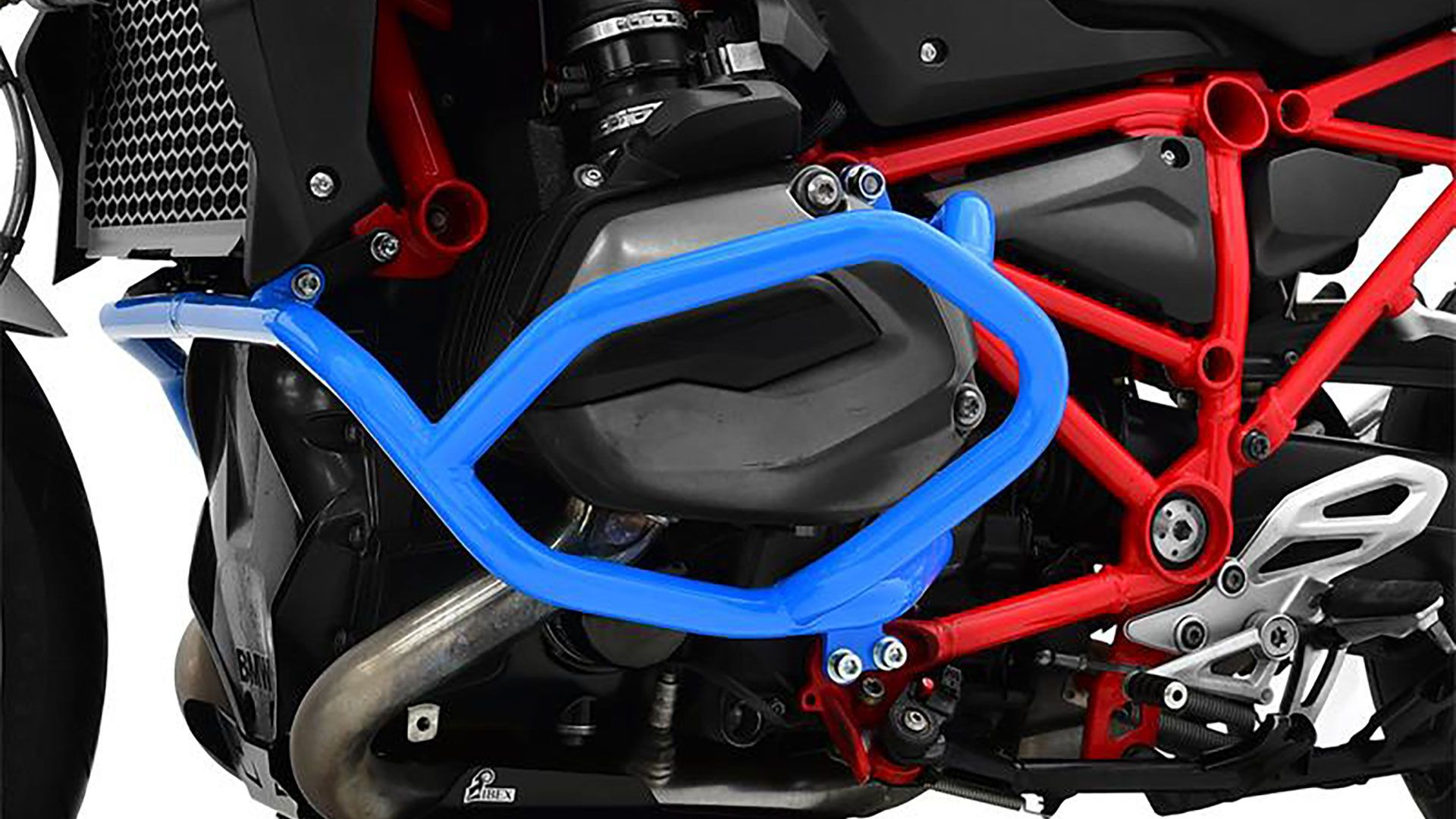 IBEX Sturzbügel BMW R 1200 R, blau (Stück)