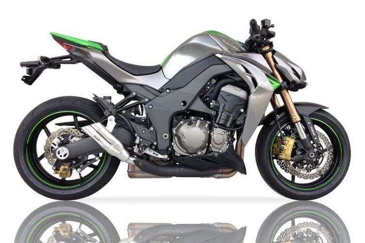 IXIL Hyperlow Edelstahl Auspuff Kawasaki Z 1000, 17-, Z 1000 SX, 17- (Euro4) (Paar)