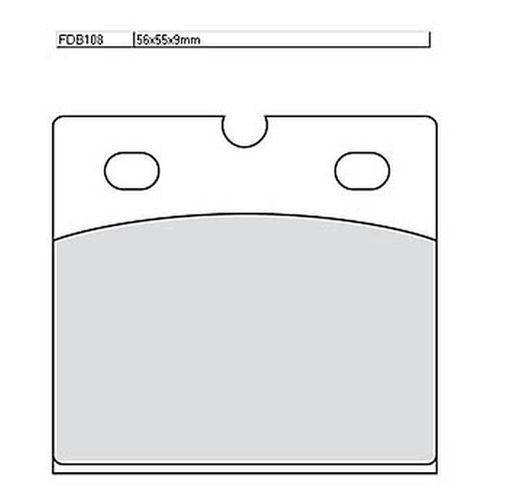 FERODO Sinterbelag FDB 108 ST (Satz)