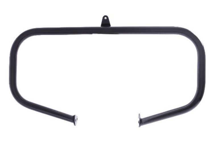HIGHWAY HAWK Fat Bar Schutzbügel für HARLEY-DAVIDSON, glänzend schwarz (Stück)