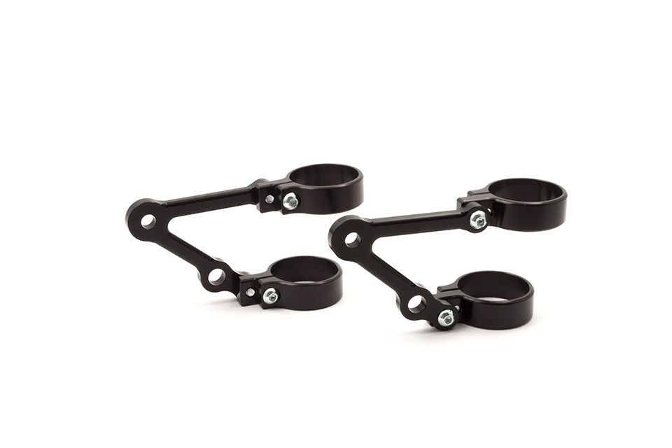LSL Lampenhalter 35mm, kurz, mit Blinkeraufnahme (Set)