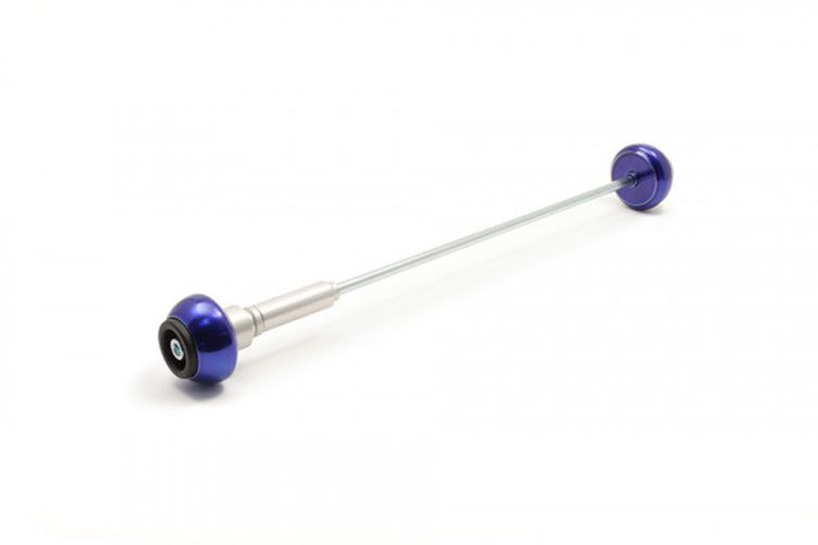 LSL Crash Ball Achse Yamaha YZF-R3, blau, vorn (Set)