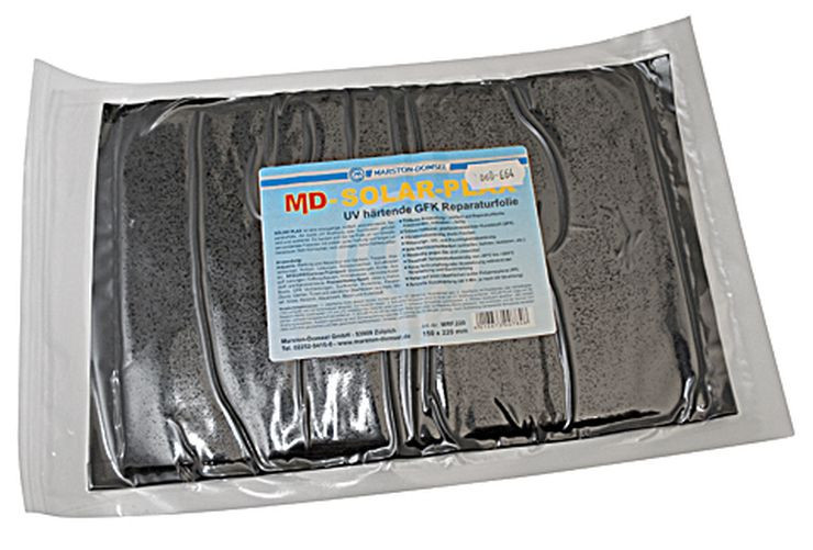 MARSTON-DOMSEL MARSTON Solar-Plax, UV härtende GFK Reparaturfolie, 150x220mm (Stück)