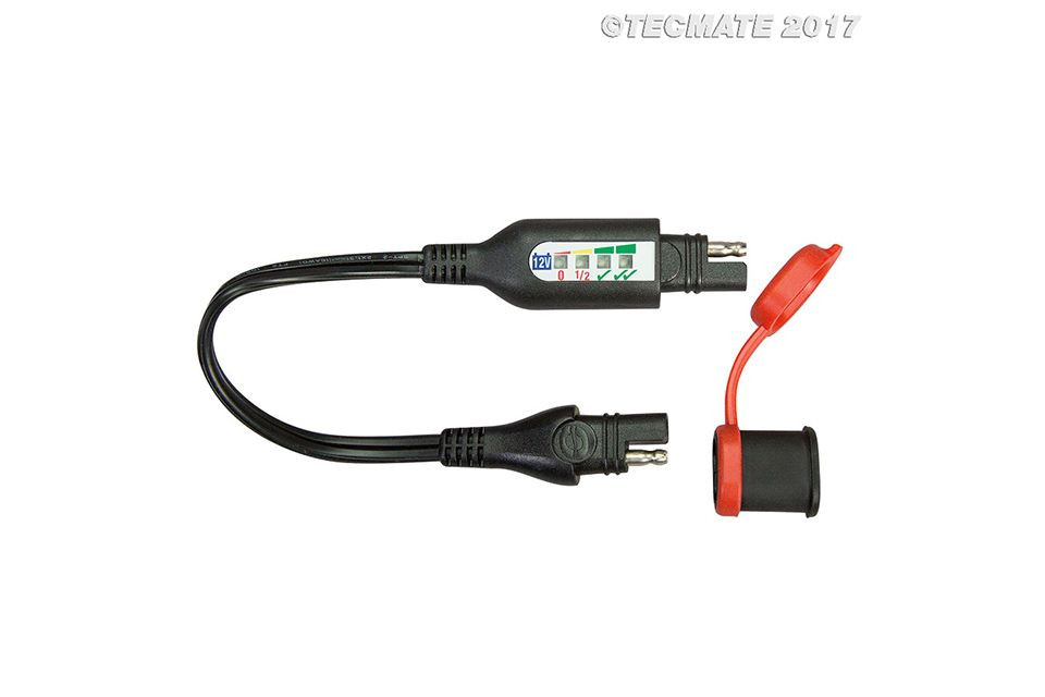 OPTIMATE Batteriestatus-Monitor zum Einschleifen in SAE-Ladeleitung (No.125) (Stück)