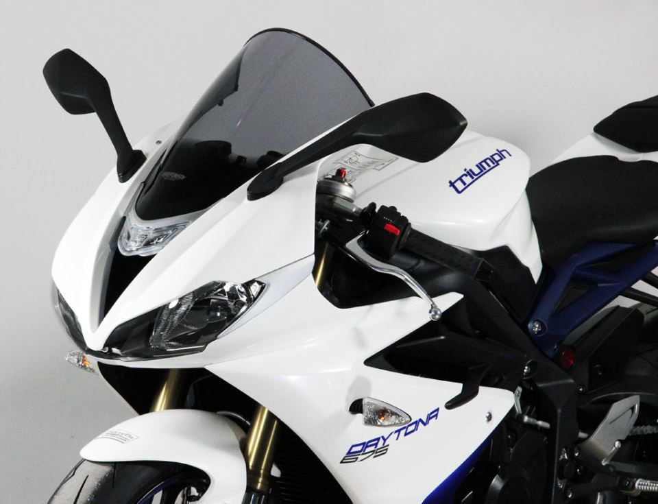 MRA-Racingscheibe, TRIUMPH Bonneville Daytona 675, 13-, rauchgrau (Stück)