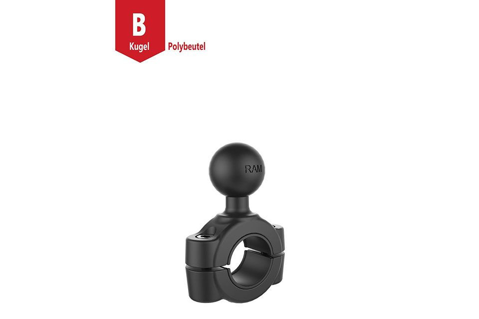 RAM Mounts Torque Rohrschelle - für 19-25 mm Ø, B-Kugel (1 Zoll) (Stück)