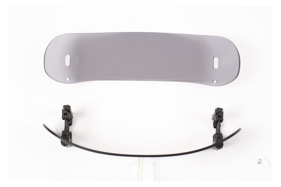 MRA-Vario Touringscheibe Aufsatz VTA-TYP 2, 33/25 cm, klar (Stück)