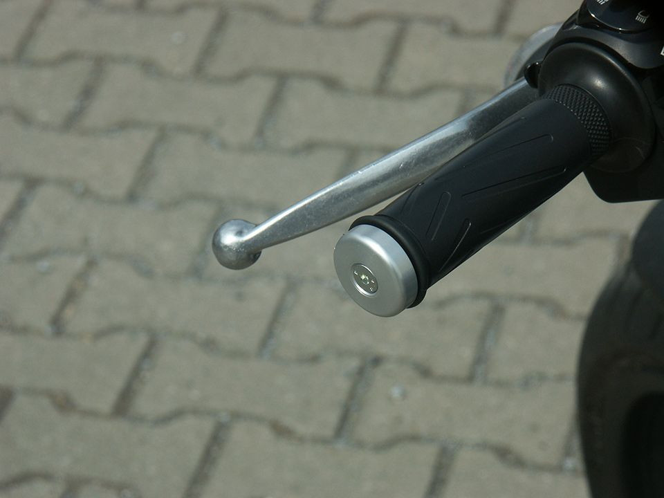 LSL Flat Cap,14mm Alu/silber (Paar)