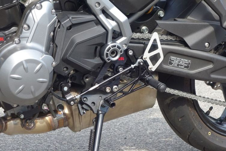 LSL Ersatzteil Rastenanlage 110K155SW Schaltseite KAWASAKI Z650/Ninja 65017 (Stück)