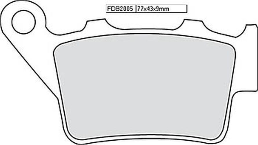 FERODO Sinterbelag FDB 2005 ST (Satz)