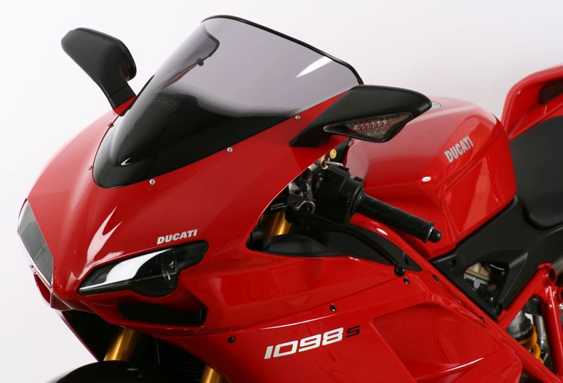 MRA-Racingscheibe, DUCATI 848 / 1098 / 1198 / R /S, schwarz (Stück)