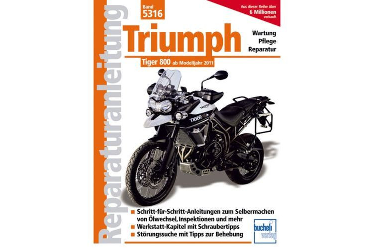 Motorbuch Rep.-Anleitung TRIUMPH Bonneville Tiger 800 2011- (Stück)