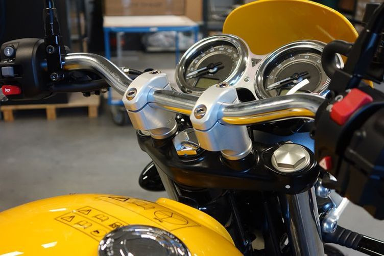 LSL Klemmbock-Kit Honda CB1100A 13-, silber eloxiert (Stück)