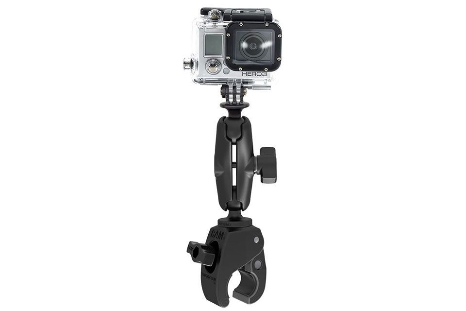 RAM Mounts GoPro Verbundstoff Tough-Claw Kamerahalterung - mit Tough-Claw (klein), B-Kugel (1 Zoll) (Stück)