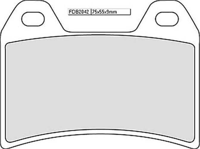 FERODO Sinterbelag FDB 2042 ST (Satz)