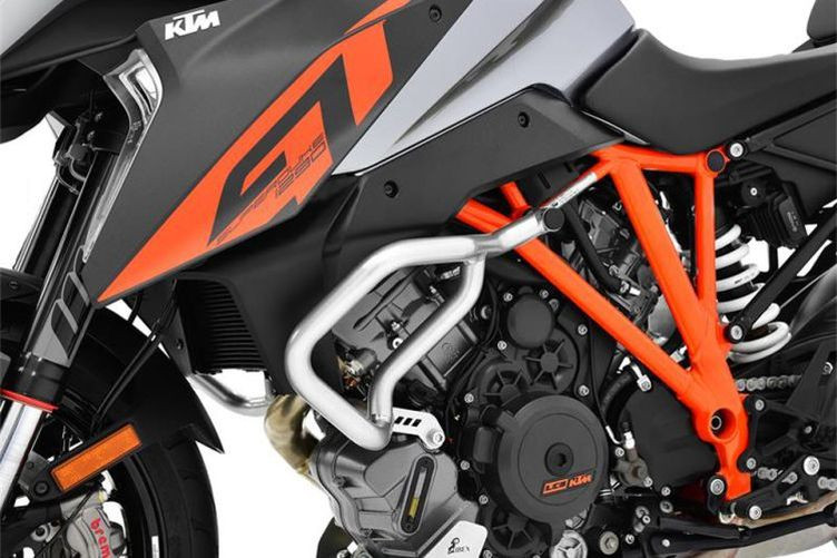 IBEX Sturzbügel KTM 1290 Super Duke GT BJ 16-17 silber (Paar)