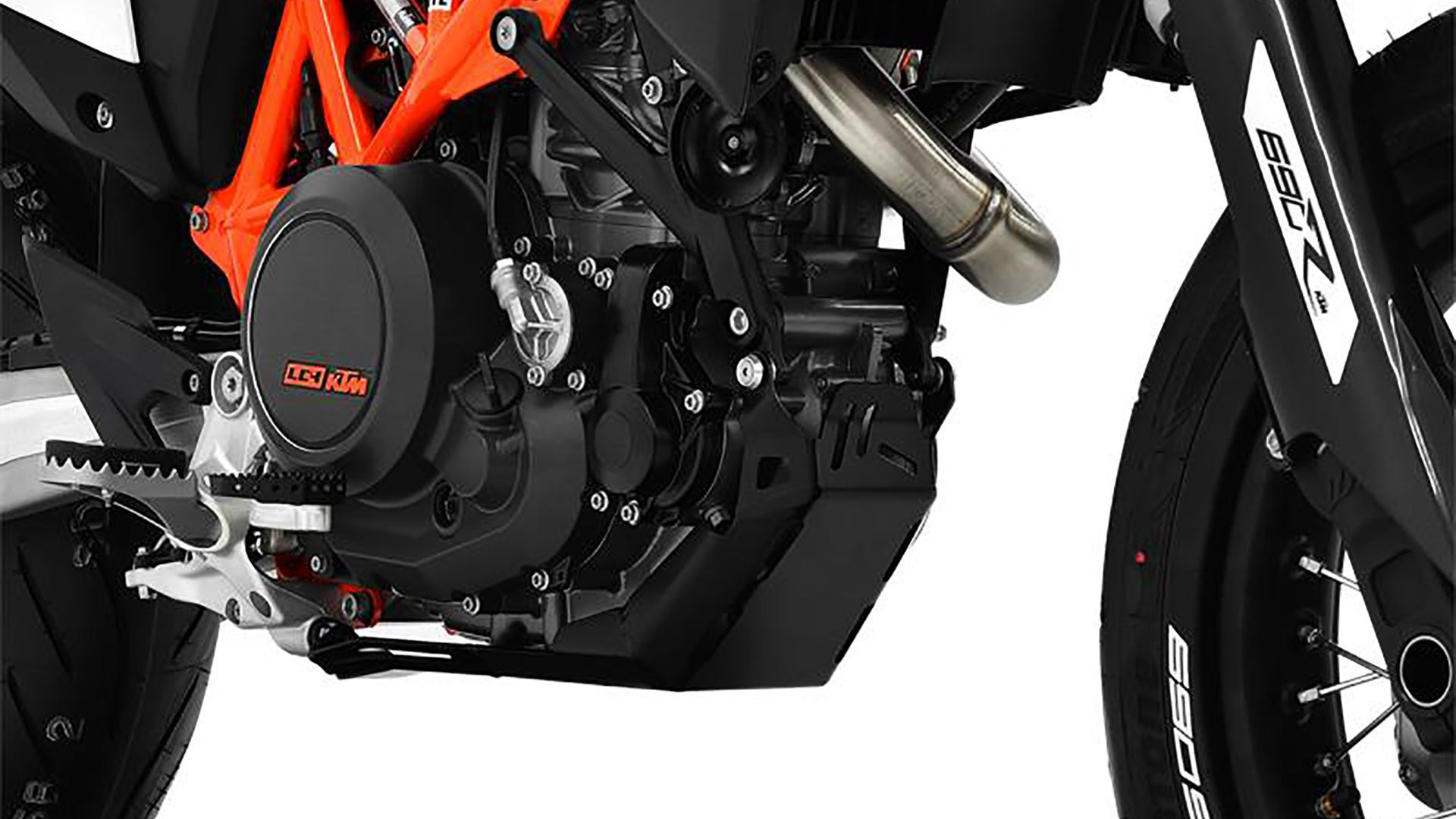 ZIEGER Motorschutz KTM 690 SMC /R,  690 Enduro /R, schwarz