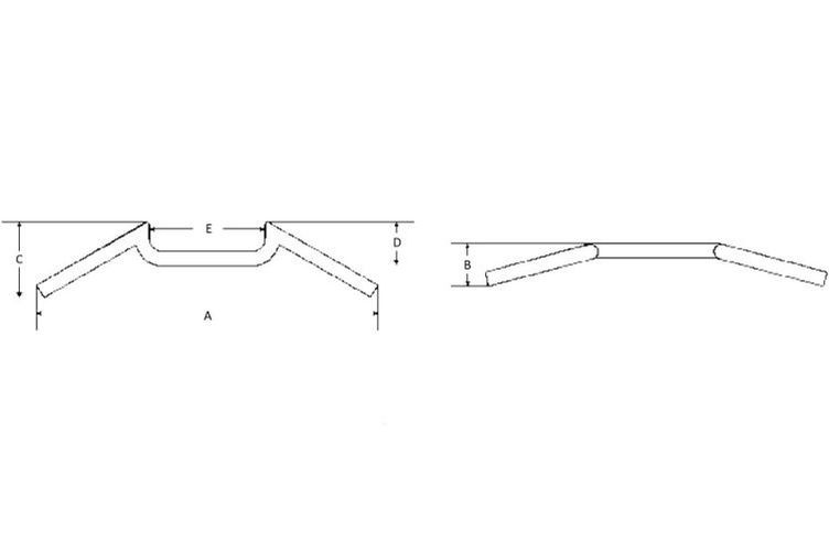 FEHLING Lenker M-Lenker, 7/8, 57,5 cm (Stück)