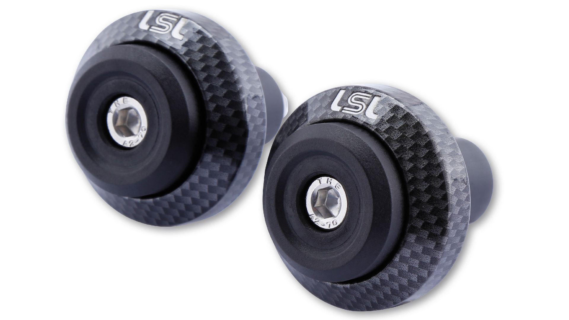LSL LSL GONIA Lenkergewichte carbon-look, Paar (Paar)