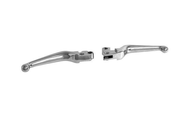 HIGHWAY HAWK Hebelset Wide Blade chrom (Paar)