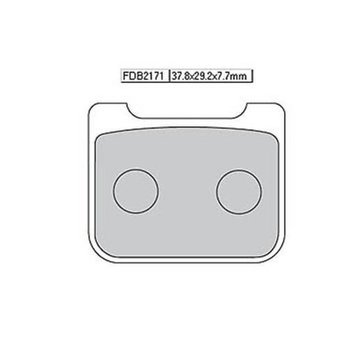 FERODO Bremsbelag FDB 2171 Platinum (Satz)