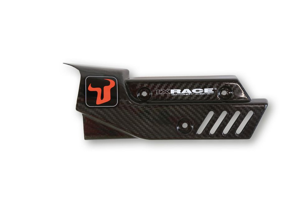 IXRACE Z8 Carbonabdeckung eckig für Dämpferbox (Stück)