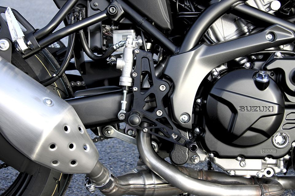 LSL Rastenanlage SUZUKI SV650 16-, schwarz (Stück)