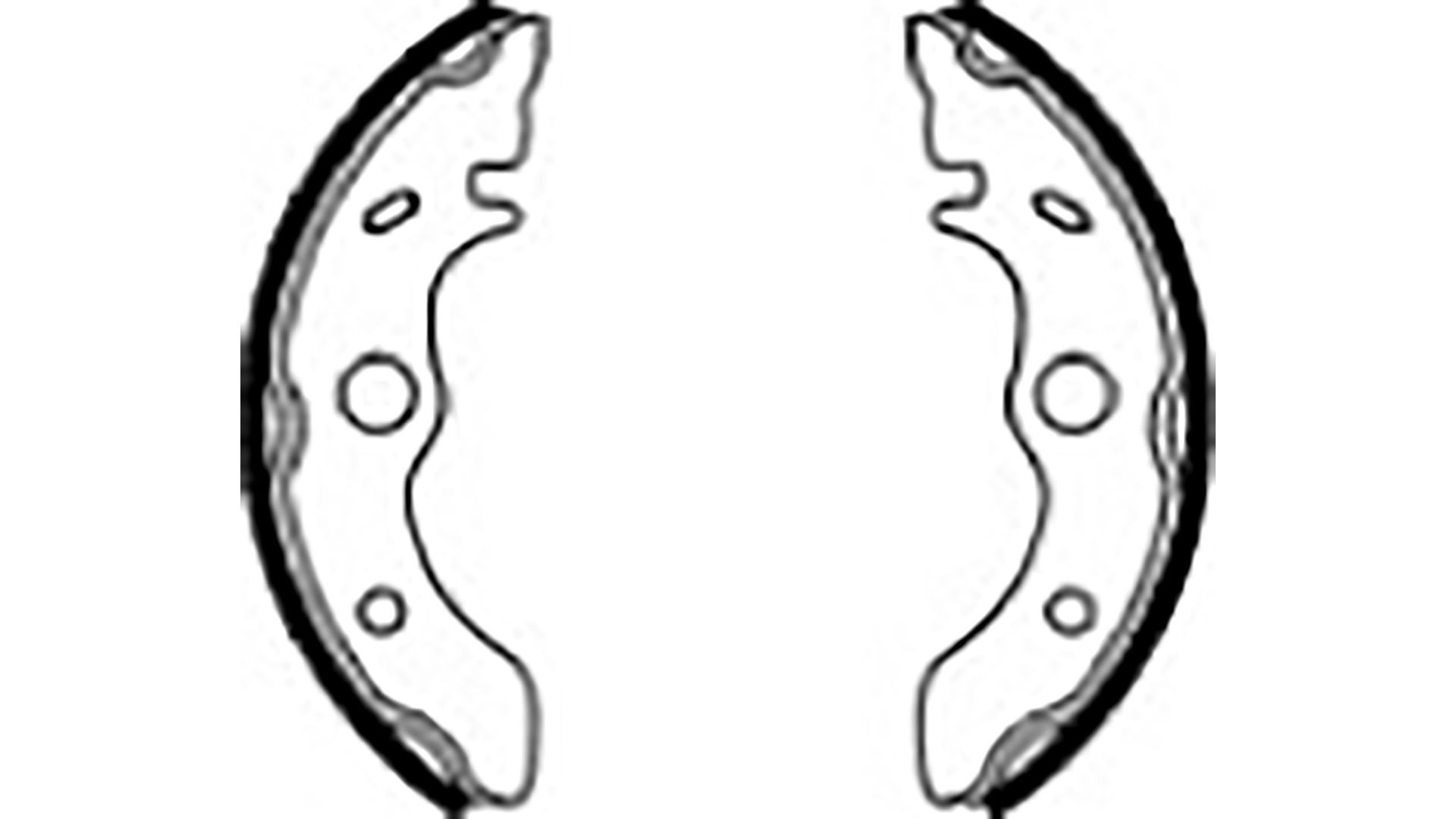 FERODO Bremsbacken FSB 932 (Satz)