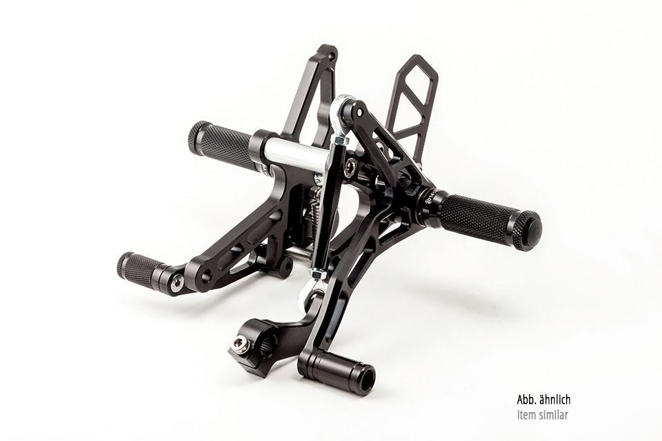 LSL Rastenanlage BMW RnineT Racer schwarz (Stück)