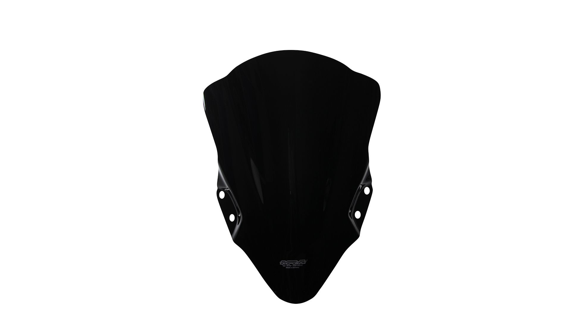 MRA Racingscheibe, Kawasaki Ninja 250/400, schwarz