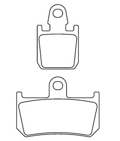 FERODO Sinter Racing Bremsbelag FDB 2217 XRAC (Satz)