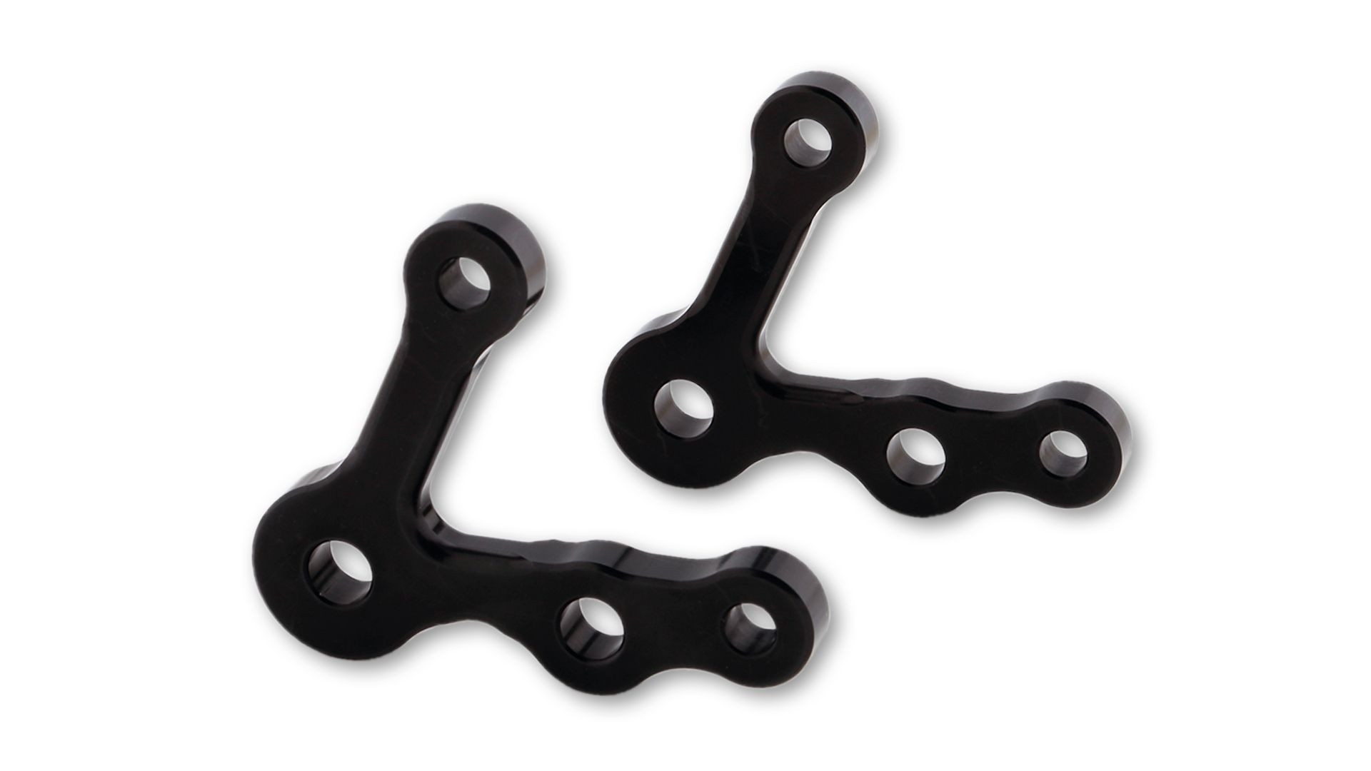 LSL Lampenstreben-Set 40mm, mit Blinkeraufnahme, schwarz (Set)