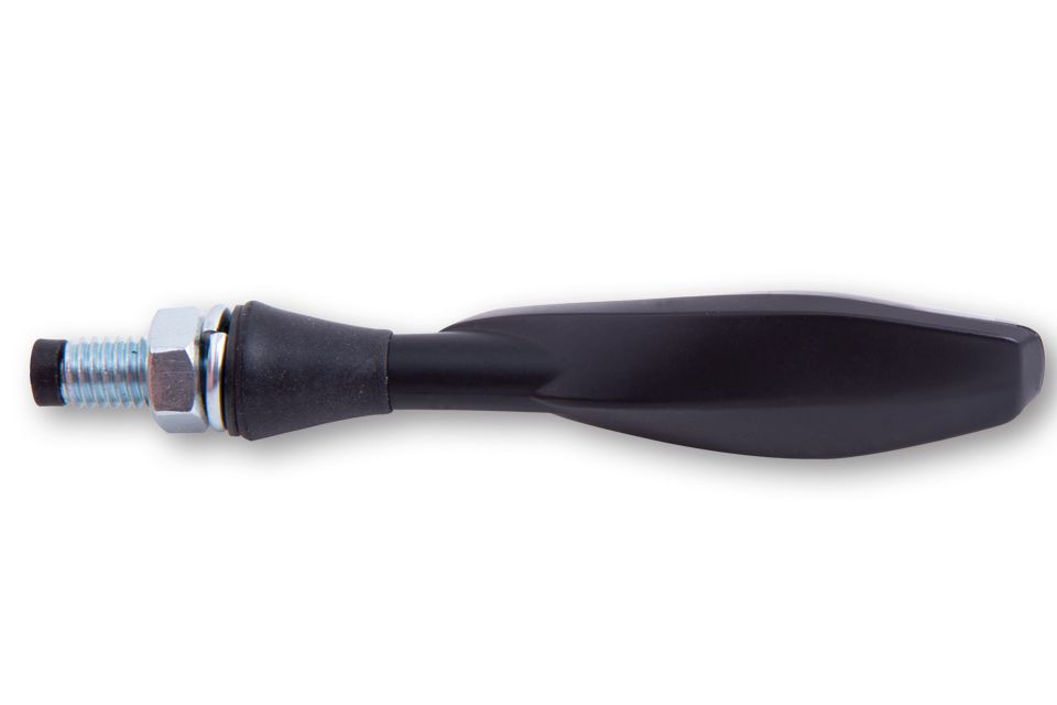 SHIN YO LED Sequenz-Blinker FLAKE, schwarz, getöntes Glas, Paar, E-geprüft (Paar)