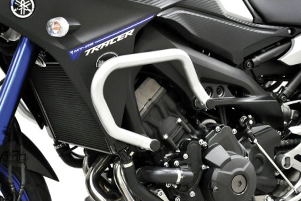 IBEX Sturzbügel Yamaha MT-09 Tracer silber (Paar)