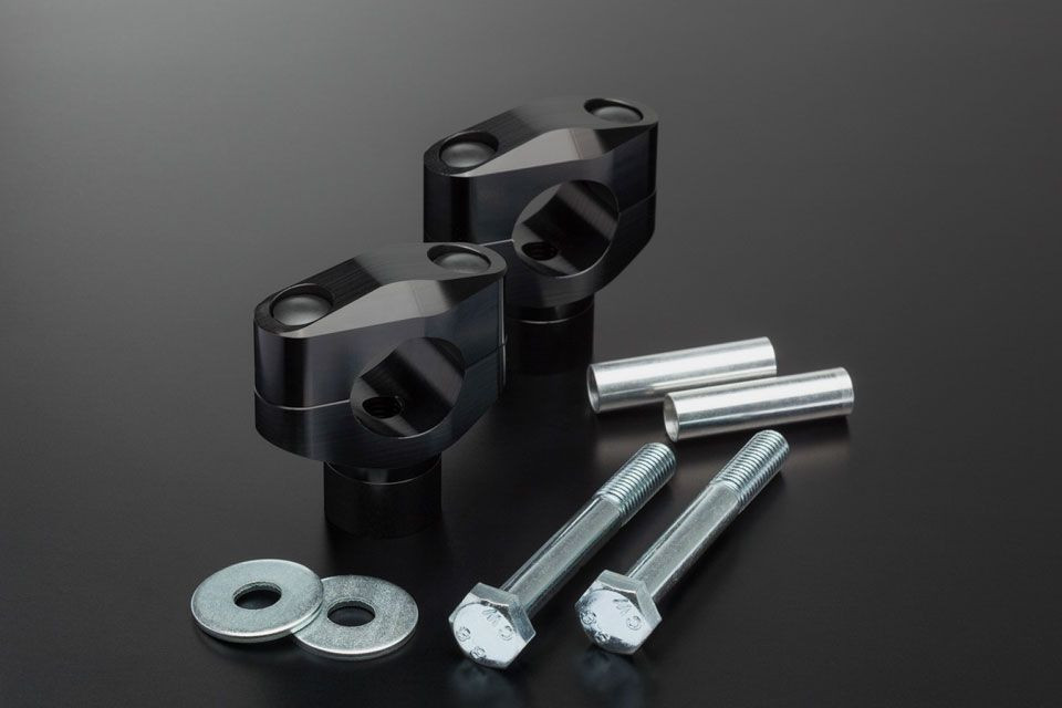 ABM KIT Klemmbock booster BK1R 40 mm schwarz (Satz)