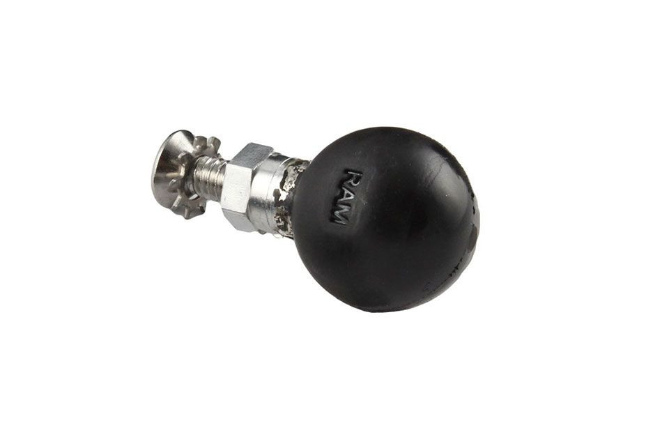 RAM Mounts Kugel für Motorrad Basisbefestigung (Lenker/Bremse/Kupplung) - B-Kugel (1 Zoll) (Stück)