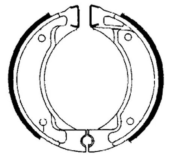 FERODO Bremsbacken FSB 738 A yamaha (Satz)