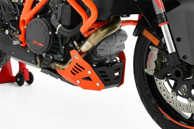 IBEX Motorschutz KTM 1290 Super Duke GT, schwarz/orange (Stück)