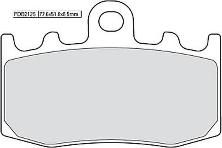 FERODO Sinterbelag FDB 2125 ST (Satz)