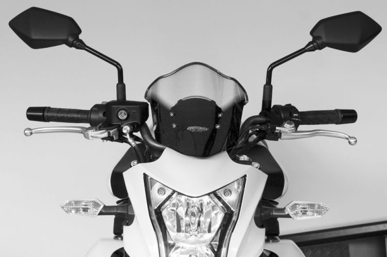 MRA-Tourenscheibe, KAWASAKI ER 6 N, 12, rauchgrau (Stück)