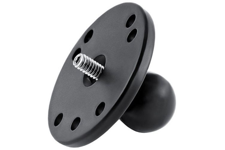 RAM Mounts Basisplatte mit 1/4 Zoll-20 Gewindestift - für Kamera-Anbindung (Stück)