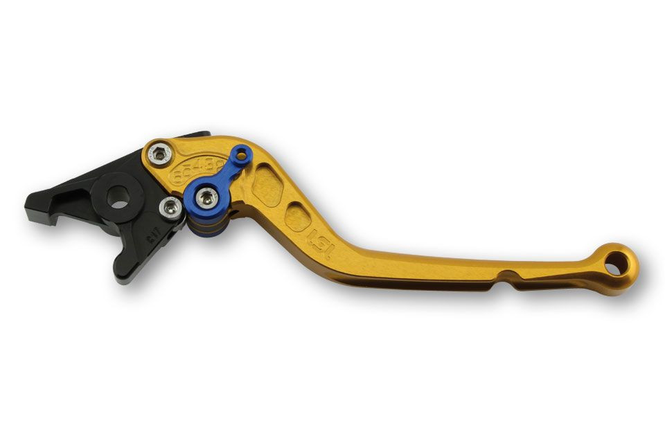 LSL Bremshebel R68R, Indian gold/blau (Stück)