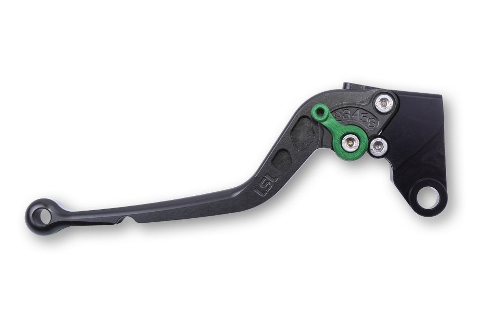 LSL Kupplungshebel L06, Yamaha anthrazit/grün (Stück)