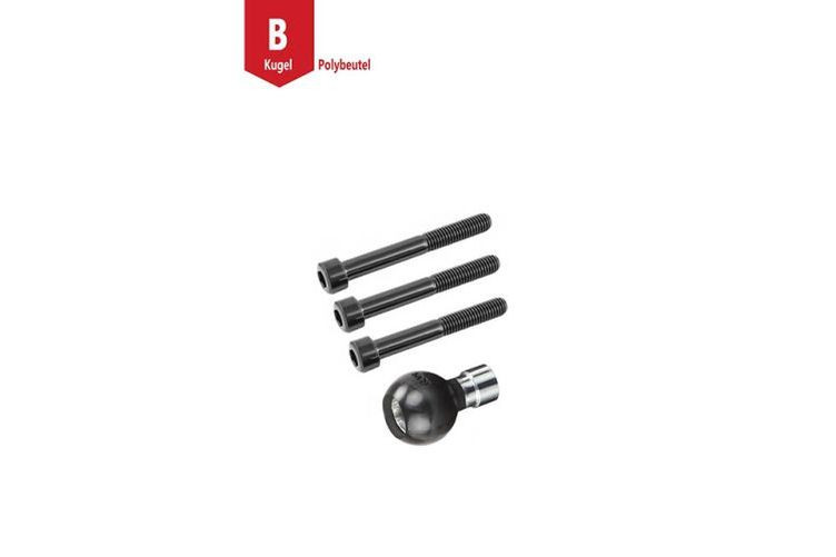 RAM Mounts Motorrad Basiskugel für Motorradlenker - M8-Schrauben, B-Kugel (1 Zoll) (Stück)