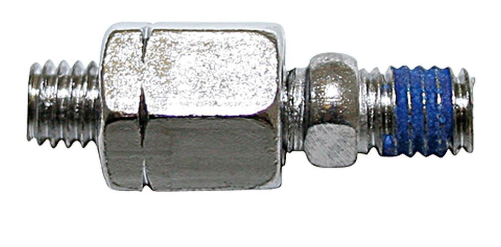 Spiegeladapter M8 Linksgewinde, verchromt, f. Stiele m. M8 (Stück)